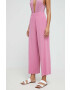 Max Mara Beachwear Плажен панталон в черно - Pepit.bg