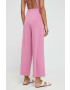 Max Mara Beachwear Плажен панталон в черно - Pepit.bg