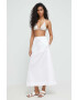 Max Mara Beachwear Плажна пола в бяло - Pepit.bg
