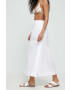 Max Mara Beachwear Плажна пола в бяло - Pepit.bg