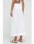 Max Mara Beachwear Плажна пола в бяло - Pepit.bg