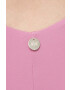 Max Mara Beachwear Цял бански в розово с подплатена чашка - Pepit.bg