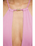 Max Mara Beachwear Цял бански в розово с мека чашка - Pepit.bg