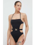 Max Mara Beachwear Цял бански Max Mara в черно с леко подплатена чашка - Pepit.bg