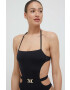 Max Mara Beachwear Цял бански Max Mara в черно с леко подплатена чашка - Pepit.bg
