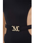 Max Mara Beachwear Цял бански Max Mara в черно с леко подплатена чашка - Pepit.bg