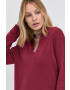 Max Mara Leisure Блуза в лилаво с изчистен дизайн - Pepit.bg