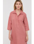 Max Mara Leisure Ленена рокля - Pepit.bg