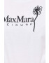 Max Mara Leisure Памучна тениска в бяло - Pepit.bg