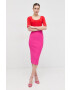 Max Mara Leisure Тениска в червено - Pepit.bg