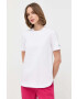 Max Mara Leisure Тениска в бяло - Pepit.bg