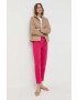 Max Mara Leisure Тениска в бяло - Pepit.bg