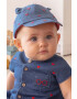 Mayoral Newborn Детска шапка в тъмносиньо с апликация - Pepit.bg