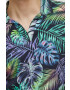 Medicine Тениска с яка в черно с десен - Pepit.bg