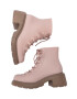 Melissa Боти Cosmo Boot Ad в розово с висок ток - Pepit.bg