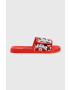 Melissa Чехли Brave + Mickey Mouse Ad в червено - Pepit.bg