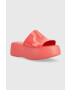 Melissa Чехли BECKY AD в оранжево с платформа M.32818.1361 - Pepit.bg