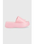 Melissa Чехли BECKY AD в розово с платформа M.32818.1358 - Pepit.bg