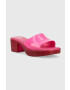 Melissa Чехли SHAPE AD в розово с висок ток M.32955.AG076 - Pepit.bg