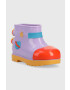 Melissa Детски гумени ботуши Rain Boot + Fabula Bb в лилаво - Pepit.bg