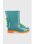 Melissa Детски гумени ботуши Rain Boot + Fabula Inf в тюркоазено - Pepit.bg