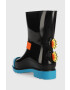 Melissa Детски гумени ботуши Rain Boot + Fabula Inf в черно - Pepit.bg