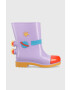 Melissa Детски гумени ботуши Rain Boot + Fabula Inf в лилаво - Pepit.bg
