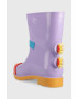 Melissa Детски гумени ботуши Rain Boot + Fabula Inf в лилаво - Pepit.bg