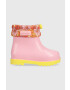 Melissa Детски гумени ботуши Rain Boot Iii Bb в розово - Pepit.bg