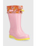 Melissa Детски гумени ботуши Rain Boot Iii Inf в розово - Pepit.bg