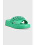 Mexx Чехли Lexi в зелено с платформа MXBN008203W - Pepit.bg