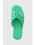 Mexx Чехли Lexi в зелено с платформа MXBN008203W - Pepit.bg