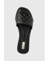 Mexx Кожени чехли Sandal Jewel в черно - Pepit.bg