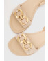 Mexx Велурени сандали Lena в бежово MXCY011802W - Pepit.bg