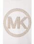 Michael Kors Детска памучна тениска в бяло - Pepit.bg
