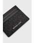 Michael Kors Калъф за карти мъжки в черно - Pepit.bg