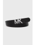 Michael Kors Кожен колан с две лица мъжки в черно - Pepit.bg