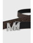 Michael Kors Кожен колан с две лица мъжки в черно - Pepit.bg