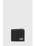 Michael Kors Кожен портфейл мъжки в черно - Pepit.bg