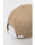 Michael Kors Шапка в бежово с апликация - Pepit.bg