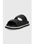 MICHAEL Michael Kors Чехли Michael Kors Stark Slide дамски в черно - Pepit.bg