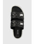 MICHAEL Michael Kors Чехли Michael Kors Stark Slide дамски в черно - Pepit.bg