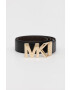 MICHAEL Michael Kors Кожен колан с две лица дамски в черно - Pepit.bg