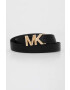 MICHAEL Michael Kors Кожен колан с две лица дамски в черно - Pepit.bg