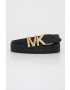 MICHAEL Michael Kors Кожен колан с две лица дамски в черно - Pepit.bg