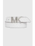 MICHAEL Michael Kors Кожен колан с две лица дамски в бяло - Pepit.bg
