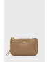 MICHAEL Michael Kors Кожен портфейл дамски в оранжево - Pepit.bg