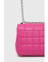 MICHAEL Michael Kors Кожена чанта в розово - Pepit.bg