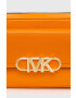 MICHAEL Michael Kors Кожена чанта в оранжево - Pepit.bg