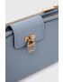 MICHAEL Michael Kors Кожена чанта в синьо - Pepit.bg